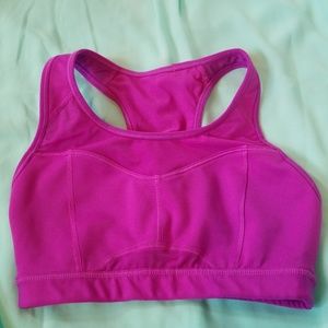 Athleta purple sports bra XS
